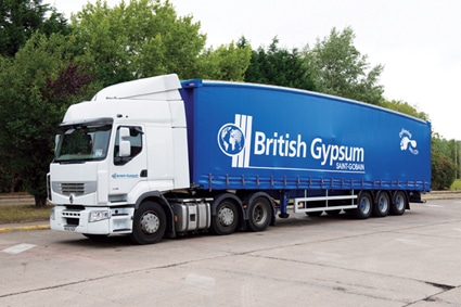 British Gypsum forms new logistics partnership