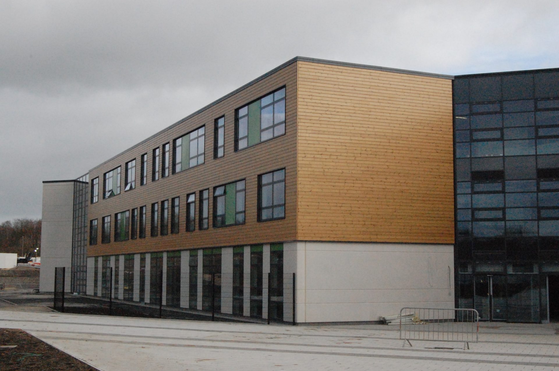 It’s a wrap – new Academy gets clad