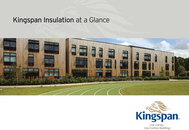 Kingspan publishes At a glance brochure
