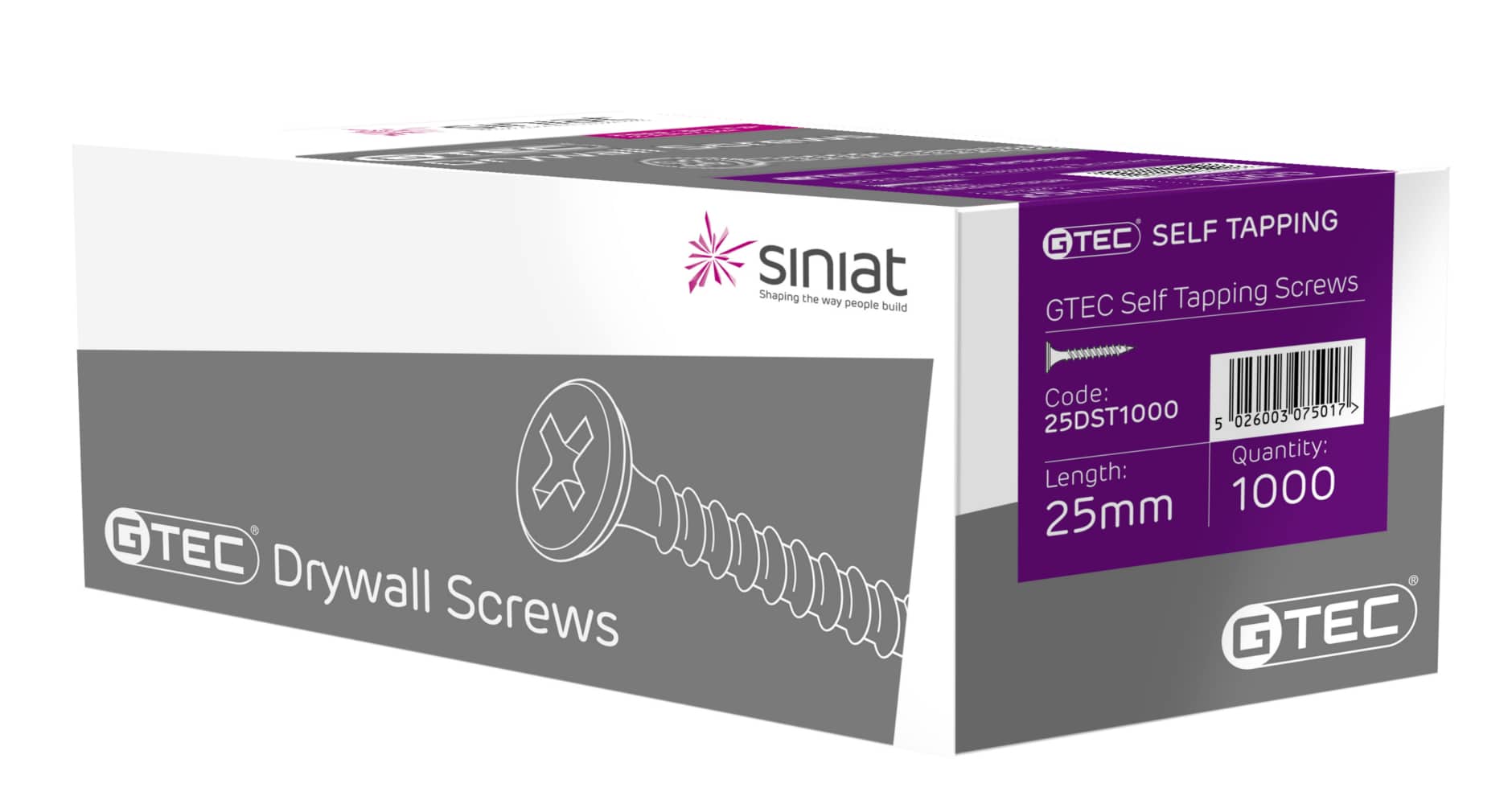 Siniat launches new range of drywall screws