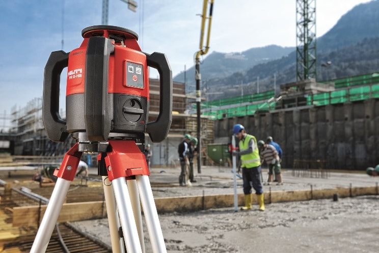 Hilti introduces new rugged rotating lasers