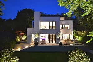 Weber render complements contemporary new build   