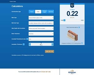 Online U-value calculator now available from Kingspan