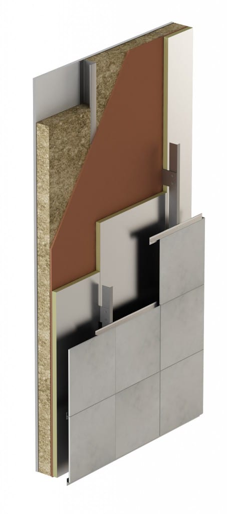 Knauf ThroughWall Solution - with rainscreen cladding - SpecFinish magazine