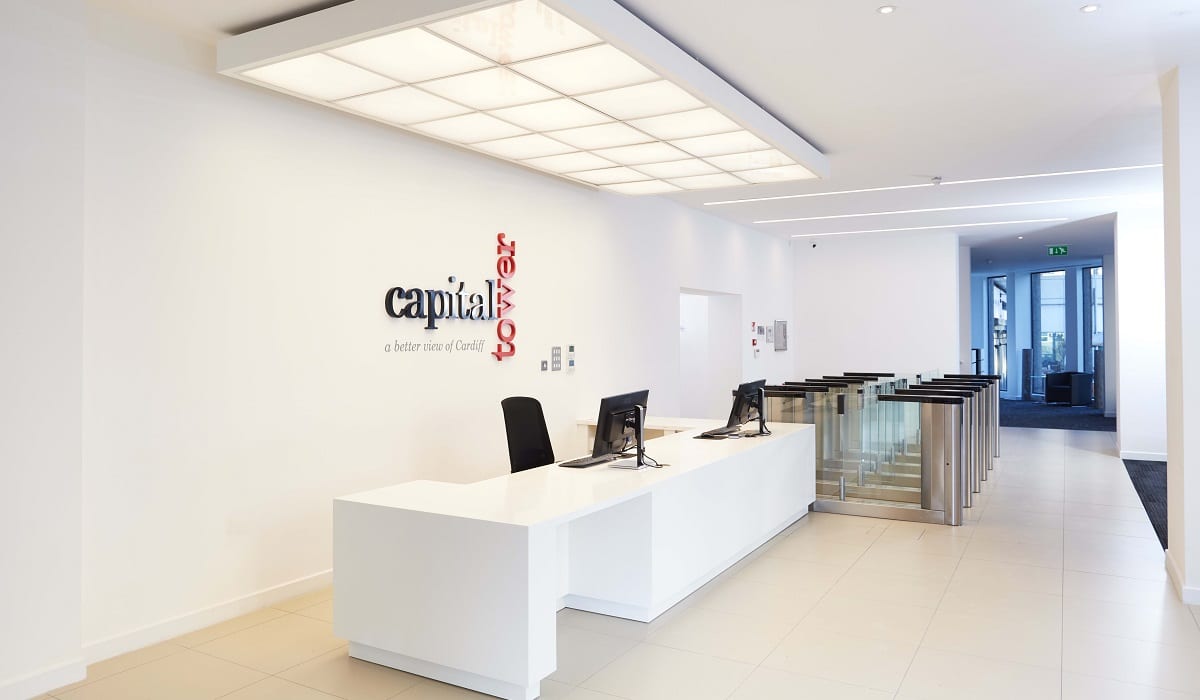 Paramount Interiors completes design and fit-out at Cardiff’s Capital Tower