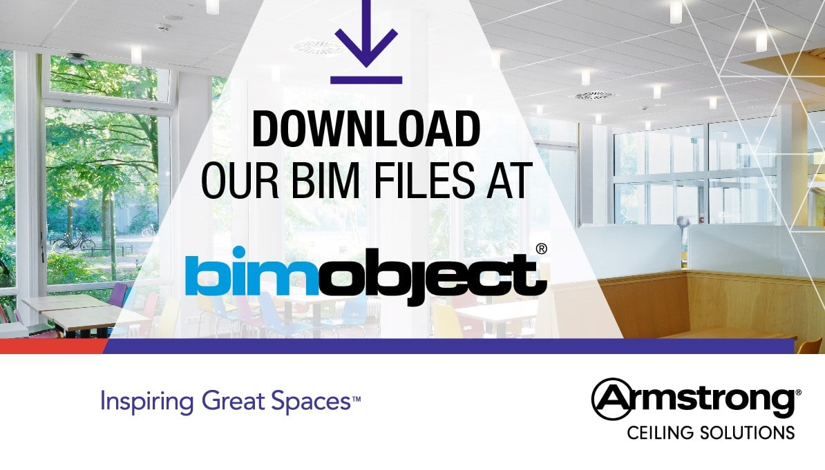 BIMobject is portal choice for Armstrong Ceiling Solutions