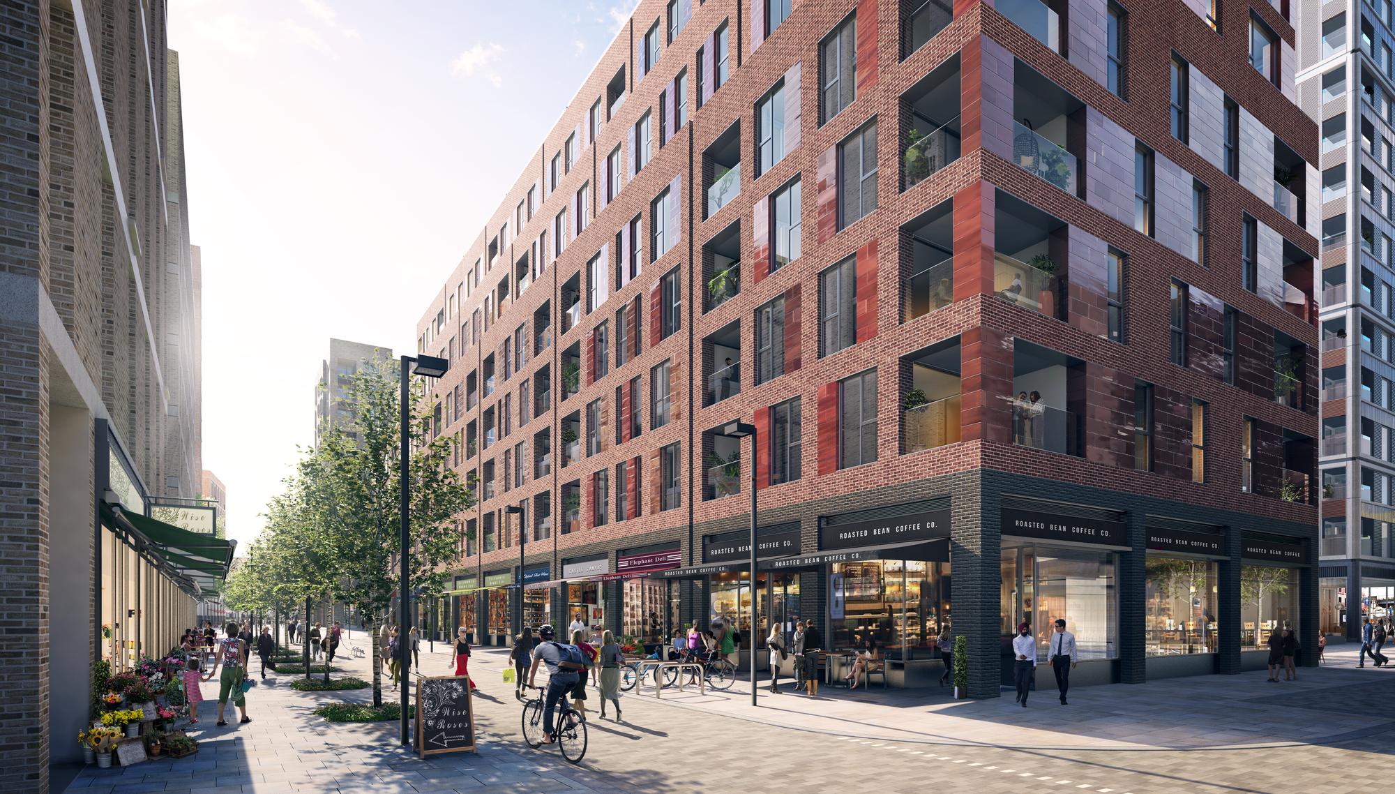 Horbury wins £3 million brick and terracotta facade package at Elephant Park