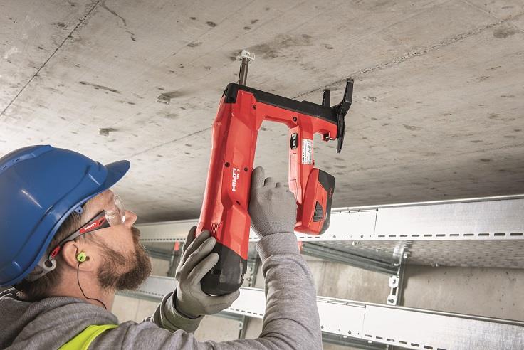 Hilti launch second generation  BX 3-ME 02 Cordless direct fastening tool