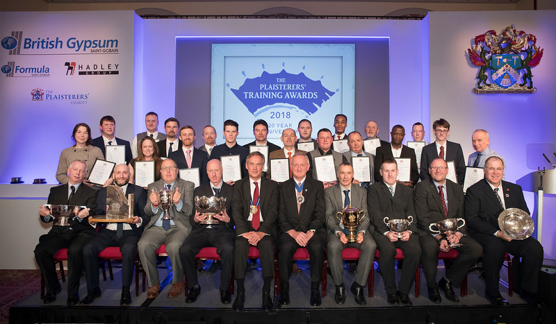 Winners unveiled at Plaisterers’ Training Awards