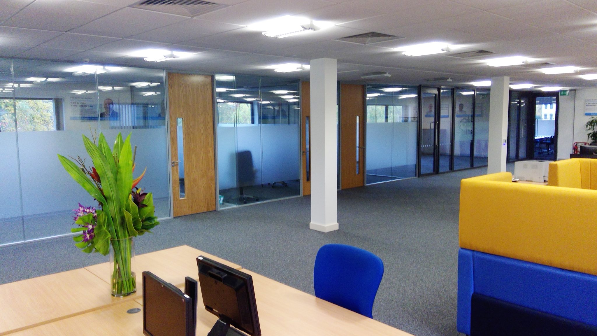 Great Yarmouth Ceilings launches new Glass Partitions division