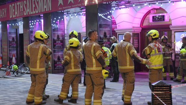 London Piccadilly Theatre ceiling collapses on audience