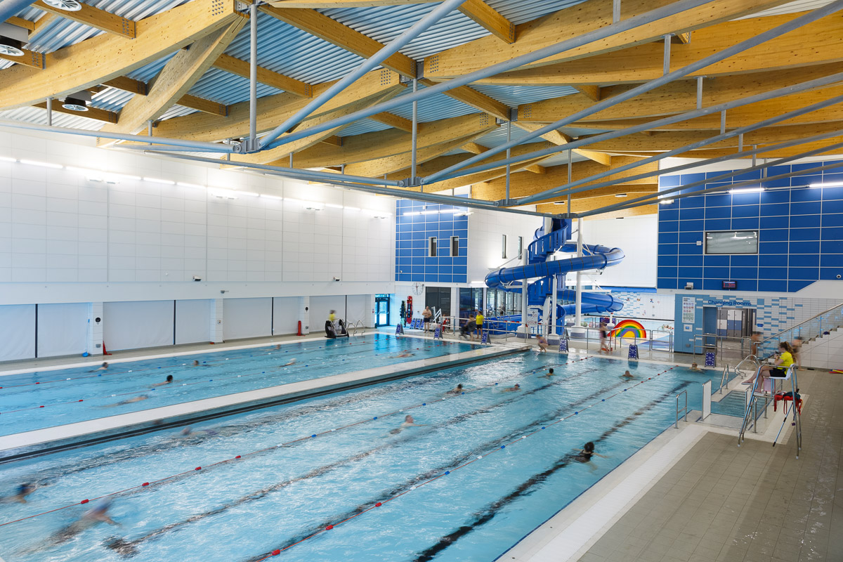 Rockfon works out at exciting new energy efficient Chelmsford leisure centre