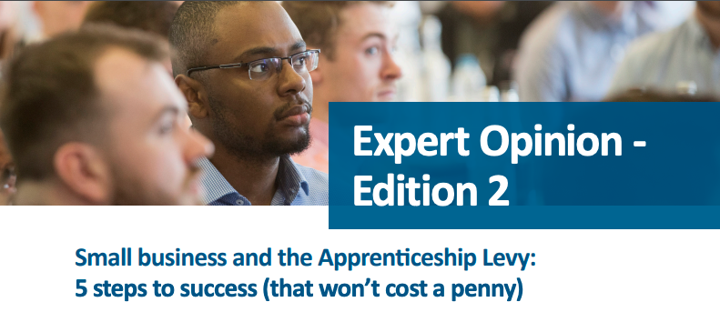 Small business and the Apprenticeship Levy: 5 steps to success (that won’t cost a penny)
