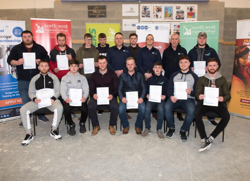 North West Regional College’s skilled apprentices awarded qualifications