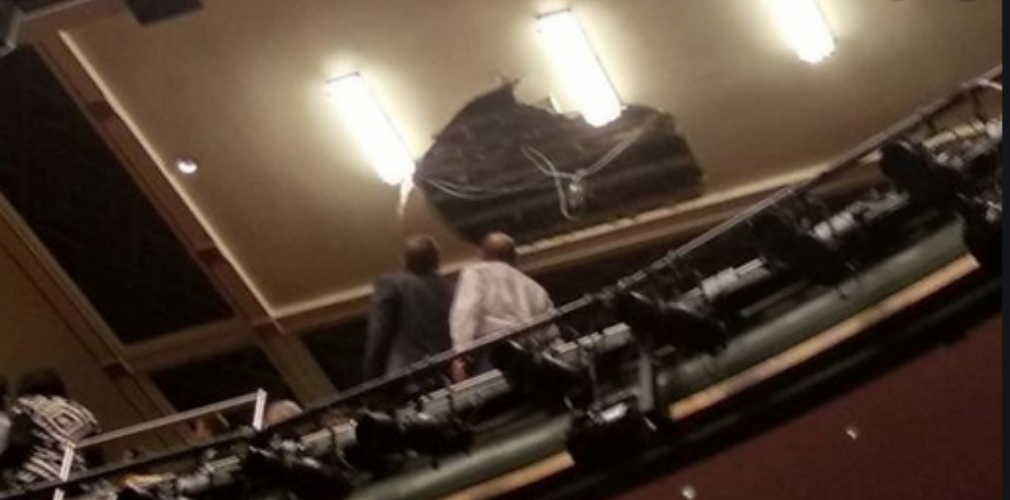 UPDATE: Ceiling collapse at the Piccadilly Theatre