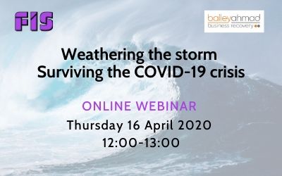 Weathering the storm – surviving the COVID-19 crisis webinar
