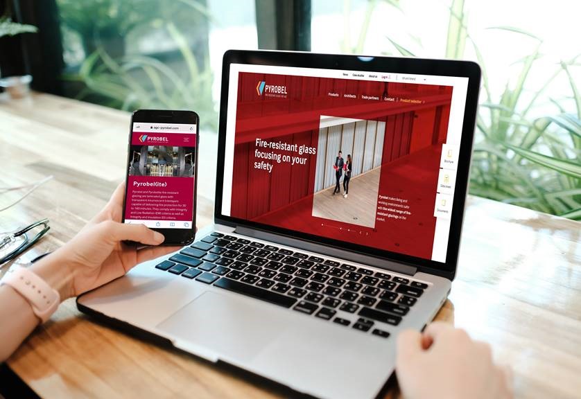 AGC launches new website for its Pyrobel fire-resistant glass range