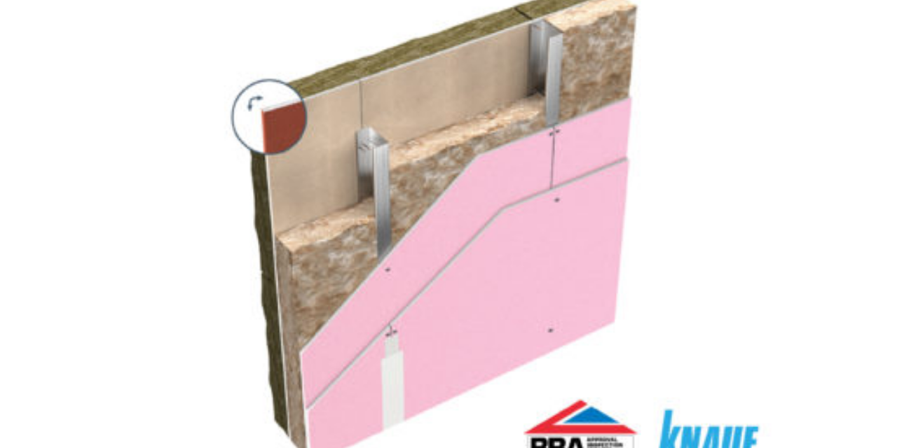 Knauf UK Awarded BBA Certificate for ThroughWall System
