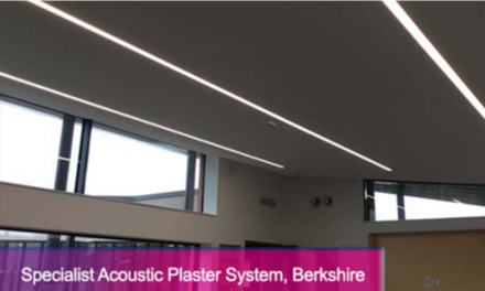 Acoustic Plaster Solution at Eton College in Windsor