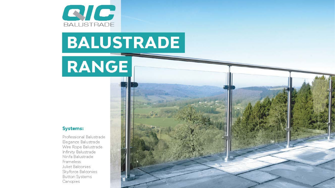QIC launch new balustrade range