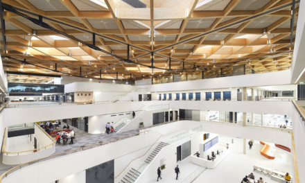 StoSilent distance system brings peace and quiet to the Prof. Lord Bhattacharyya Building