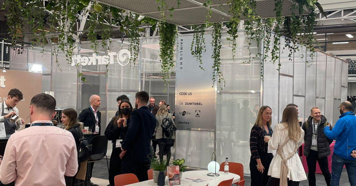 aask us VIP lounge hailed success at Workspace Design Show 2021