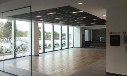 aask us ceiling system elevates Cambridge Science Park