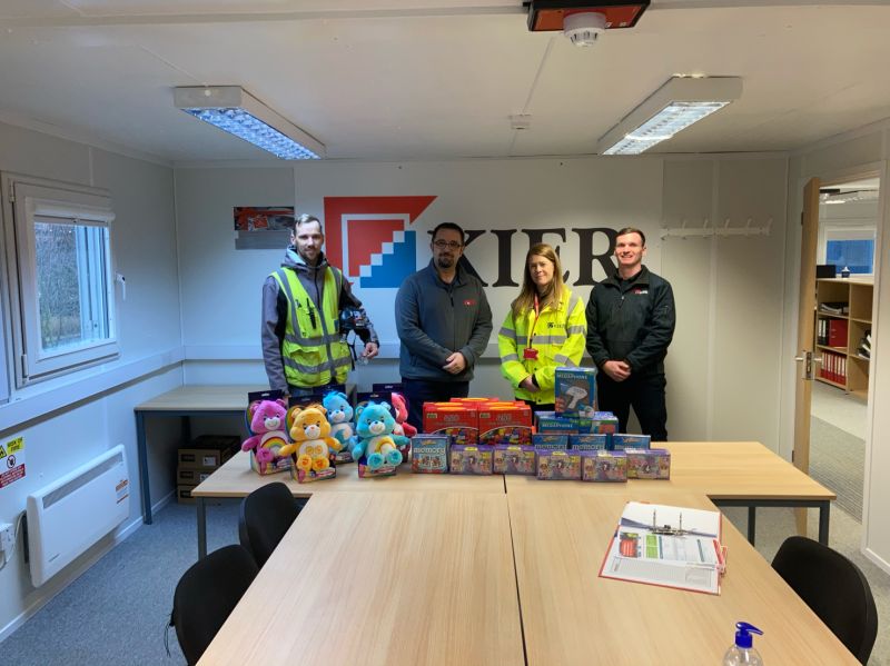 FIS members donate to Kier’s Christmas toy appeal