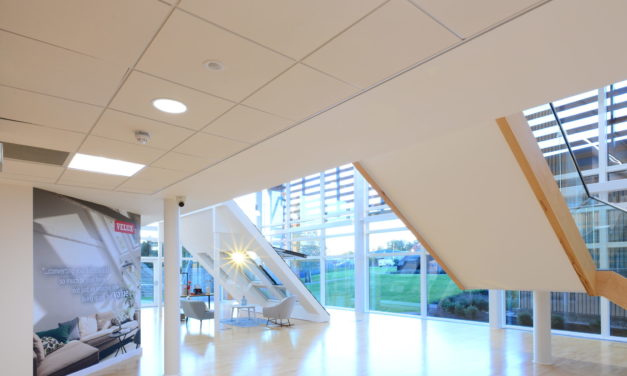 Zentia systems help VELUX®reach for the sky