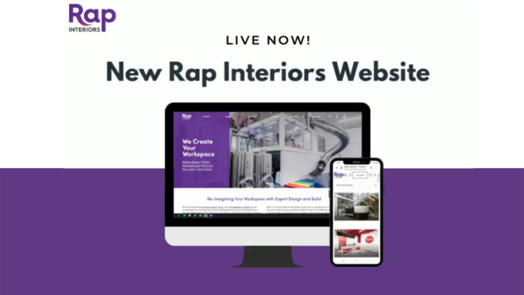 Rap Interiors Launches New Website