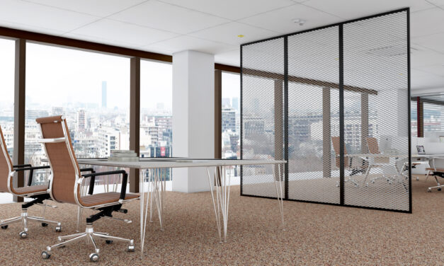 aask us launches metal mesh partitions for workspaces