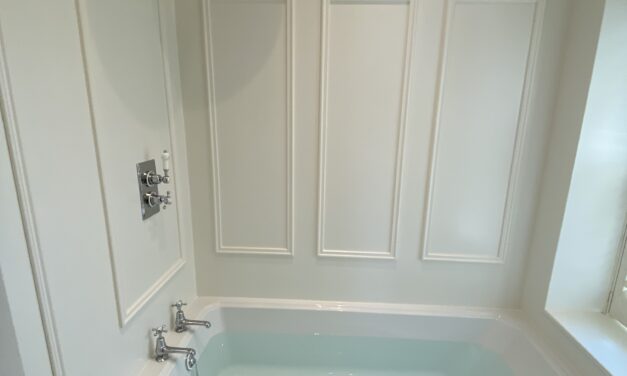On-trend bath and shower room upgrades with lightweight, water resistant panelling