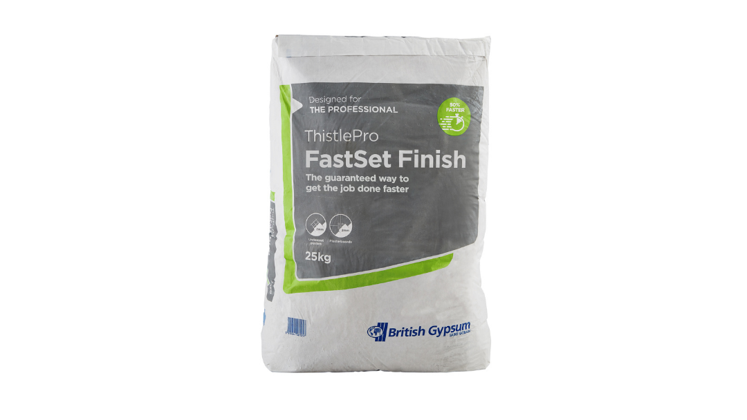 British Gypsum launches new product that sets 50% faster than standard skim finish plaster