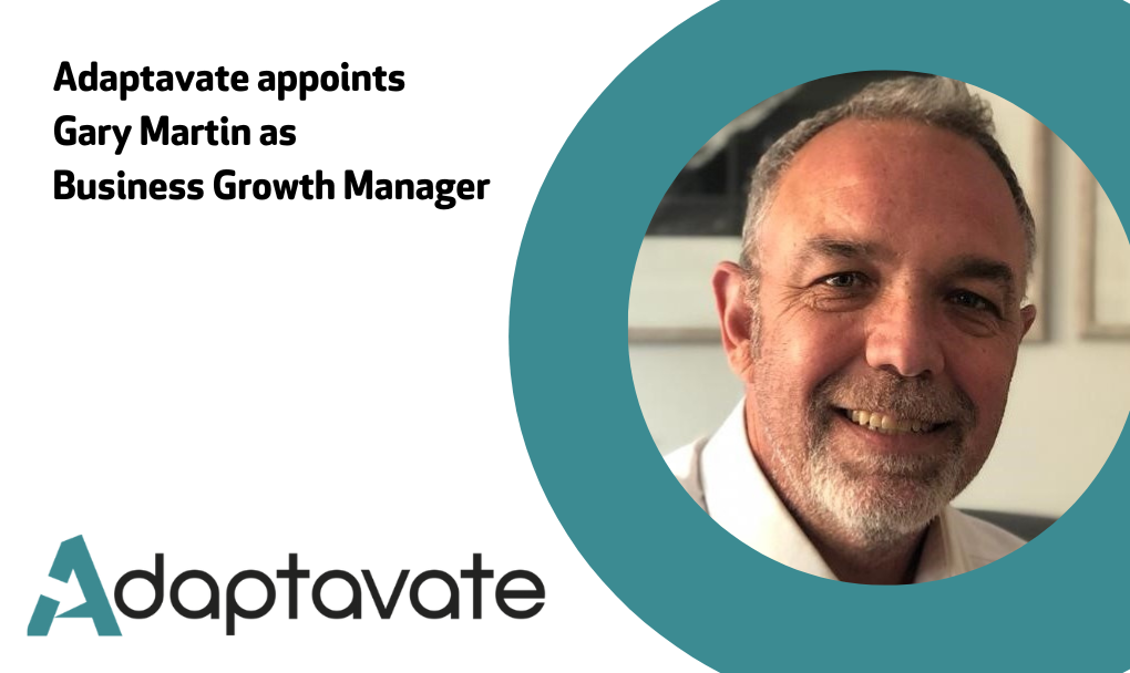 Gary Martin appointed as Adaptavate’s Business Growth Manager