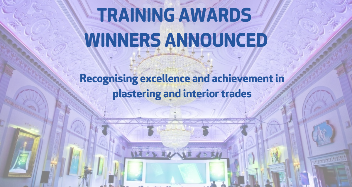 Training Awards winners announced