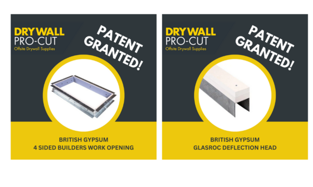 Drywall Pro-Cut receives patent for innovative off-site components
