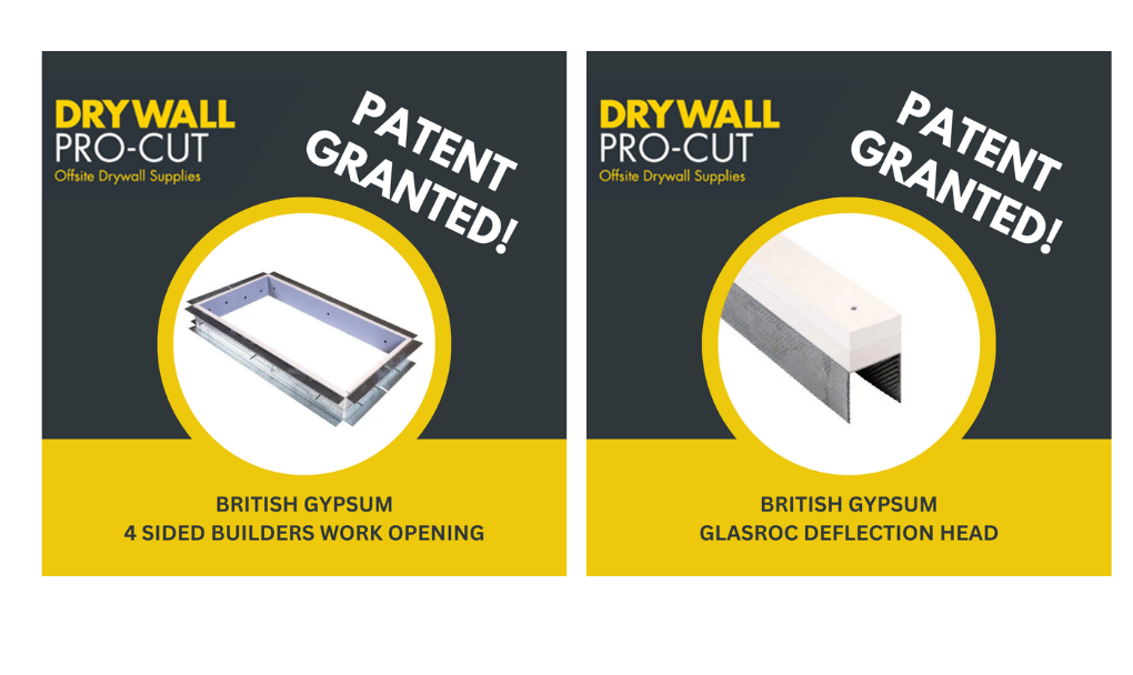 Drywall Pro-Cut receives patent for innovative off-site components