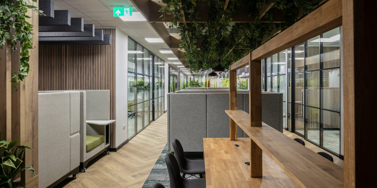DSP (Interiors) unveils new headquarters agile office for Surescreen Diagnostics