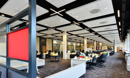 Zentia ceilings help Howdens with a hat trick