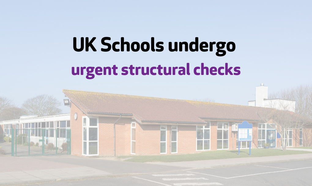 UK Schools undergo urgent structural checks