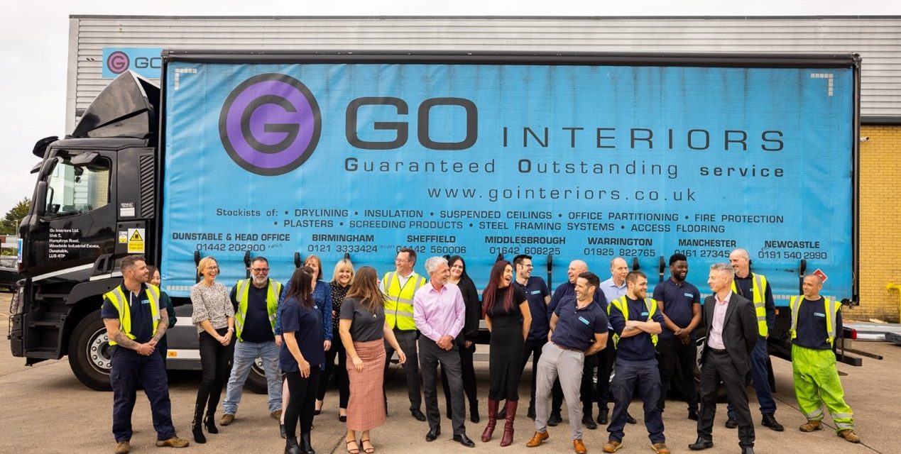 Go Interiors named a Sunday Times Best Place to Work 2023