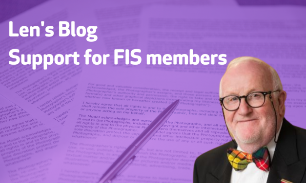 Len’s Blog – supporting the sector
