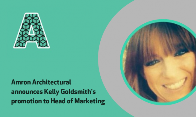Amron Architectural announces Kelly Goldsmith’s promotion to Head of Marketing